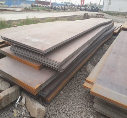 Q235 Thùng chứa thép carbon tấm kim loại tấm cán nóng