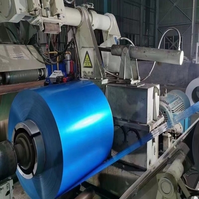 Thép cuộn mạ kẽm sơn sẵn 1250 mm Tấm kim loại lợp mạ kẽm PPGI